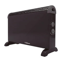 Calefactor Eléctrico Convector Liliana Duowarm Cnm18 Negro