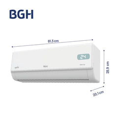 Aire Acondicionado Split Bgh Silent Air Bsi37wcnx Blanco