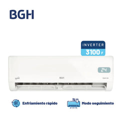 Aire Acondicionado Split Bgh Silent Air Bsi37wcnx Blanco