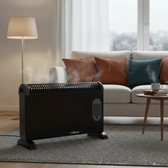 Calefactor Electrico Convector Liliana Duowarm Fan Cfm19 Negro