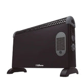 Calefactor Electrico Convector Liliana Duowarm Fan Cfm19 Negro