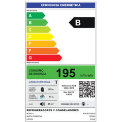 Heladera No Frost Inverter Drean Rzn262fxarx0 Inox 262l Gris