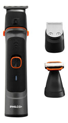 Corta Barba Afeitadora Philco Cb8875se Grooming Kit 3en1 Cts Negro