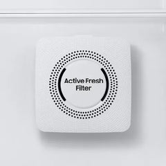 Heladera Con Freezer Inverter Samsung Bespoke Rt47cb664212b3 Color Clean White Con Capacidad De 457l