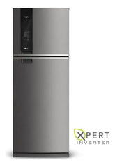 Heladera No Frost Whirlpool Wrm56ck Inox Xpert Inverter Cts Gris