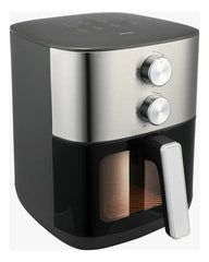 Freidora De Aire Mecánica Atma 6 L Inox Fr256maip Plateado