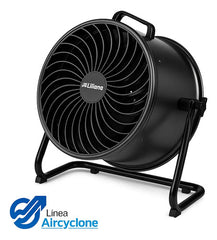 Ventilador Turbo Liliana Vthd16n 3 Aspas Piso Pared Techo 40.64 Cm 50hz/60hz Negro Negro Metal 3
