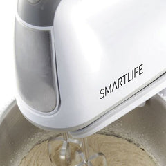 Batidora De Mano Smartlife 300 Watts Sl-hm1035pn Color Blanco Frecuencia 50 Hz X 60 Hz