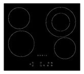 Anafe Electrico Vitrocerámico De 4 Areas Orbis Ev4ceo 6400w Negro