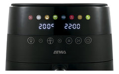 Freidora De Aire Digital Atma Fr248abp Negro 1750w 8l 8prog Negro