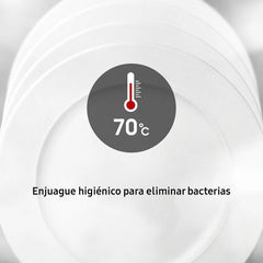 Lavavajilla Samsung 14 Cubiertos Silver Dw60m6050fs Plateado