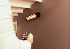 Calefactor Infrarrojo De Pared Philco Pbsv2022p 2000w Cts Negro