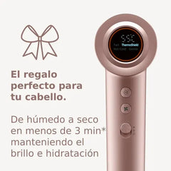 Secador De Pelo Philips Iónico Serie 8000 Bhd837 Motor Bldc Rosa Pálido
