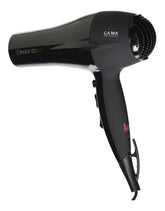 Secador De Pelo Ga.ma Eleganza Ion 2400w 3 Temp 2 Vel Negro