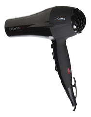 Secador De Pelo Ga.ma Eleganza Ion 2400w 3 Temp 2 Vel Negro
