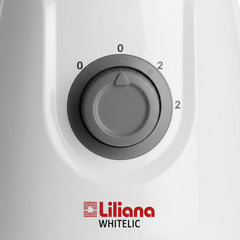 Licuadora Liliana Al100 Whitelic Con Jarra Plastica 1,5l Blanco