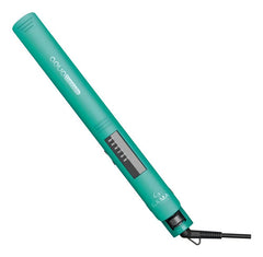 Alisadora Gama Elegance Led Aqua Therapy Control Temperatura Color Verde Turquesa