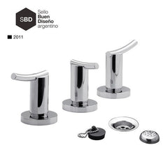 Griferia Para Baño Bide Fv 0295/39 Libby Cromo Tio Musa