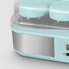 Yogurtera Ultracomb Yg-2712 Hasta 2,5l 12 Frascos De Vidrio Verde Claro