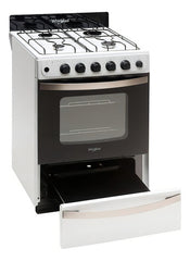 Cocina Whirlpool 56 Cm Blanca Wfb57dw Color Blanco
