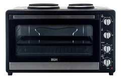 Bgh Bhe64m20an Horno Eléctrico Mecanico Color Negro