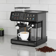 Cafetera Eléctrica Ultracomb Ce-6120 Espresso Con Molinillo 20 Bares
