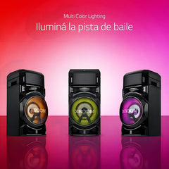 Parlante LG Xboom Xboom Rn5 Rn5 Portátil Con Bluetooth Negro
