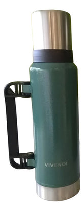 Termo Matero Pico Cebador Vivendi 1.2 L Acero Inox Verde Cts