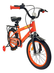 Bicicleta Infantil Randers Bke160f Rojo Rodado 16 Rueditas Naranja 16