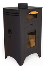 Salamandra Tromen Austral A15 Horno 120m² Leña Calefacción Eficiente