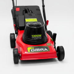 Cortadora De Cesped Dibra R37sre C/canasto 1300w 3/4hp Naranja