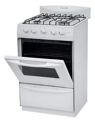 Cocina A Gas Escorial Candor S2 Color Blanco Gas Natural Blanco
