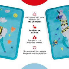 Gimnasio Interactivo Actividad Bebesit 5010-ci Llama Celeste