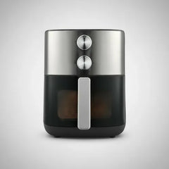 Freidora De Aire Atma Fr256maip Con Visor 6l Inox 1750w Negro