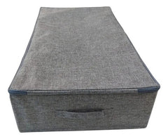 Organizador Con Tapa Guarda Ropa Almacenamiento Vivendi Gris