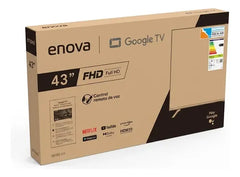 Smart Tv Led Tft De 43 Enova Fhd Google Tv Te43fg11-tdf