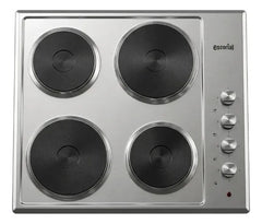 Anafe Escorial Aeho-58 60cm Eléctrico Empotrable Hot Plate Plateado