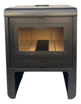 Calefactor A Leña Tromen Pehuen 18000 Kcal/h 120 M² Salamandra Acero