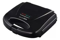 Sandwichera Kanji Kjh-sm700sb Antideslizante 700w Negra Negro