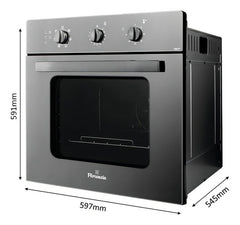 Horno Eléctrico Florencia 7857f 63l Empotrable Color Negro