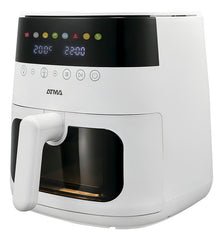 Freidora De Aire Atma Fr248 1750w 8 Litros Y Control Táctil Blanco