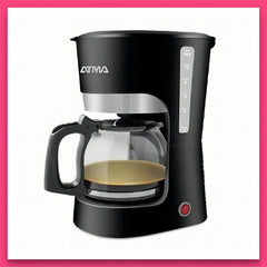 Cafetera De Filtro Atma Ca8143 Negra Semi Automática Color Negro