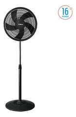 Ventilador De Pie Liliana Vp16p 16 3 Velocidades Silencioso 40.64 Cm Negro 5
