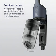 Aspiradora Inalámbrica Electrolux 2 En 1 Ergorápido 90w Erg019 Cyclonic Power Color Azul