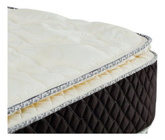 Colchón 2 Plazas De Espuma Cannon Espuma Exclusive Beige Y Marrón 140cm X 190cm X 29cm Con Doble Pillow Top