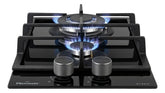 Anafe A Gas Florencia 2 Hornallas Encimera De Vidrio 6729m Negro