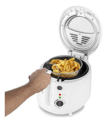 Freidora De Aceite Atma Df5318p Con Cesta Extraíble Blanco 50 Hz/60 Hz