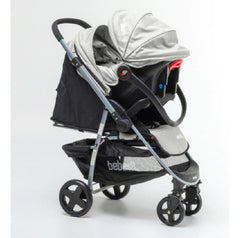 Cochecito Travel System Bebesit 1390ts-e Manillar Gris Claro Gris Claro