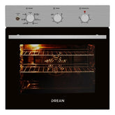Horno Eléctrico Empotrable 60 Cm Inoxidable Drean Hedr600ci Gris