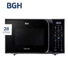 Microondas Digital Bgh B228dn20i Quick Chef Grill 28lts Cts